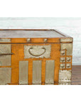Korean Early 20th Century Storage Chest with Silver Plated Brass Hardware-8. Asian & Chinese Furniture, Art, Antiques, Vintage Home Décor for sale at FEA Home