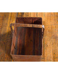 Chinese Early 20th Century Rattan Lunch Box with Tripartite Bamboo Handle-7. Asian & Chinese Furniture, Art, Antiques, Vintage Home Décor for sale at FEA Home