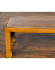 Vintage Chinese Low Kang Table with Horse Hoof Feet and Pierced Sides-6. Asian & Chinese Furniture, Art, Antiques, Vintage Home Décor for sale at FEA Home
