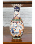 Chinese Arita Style Orange, Blue and Green Vase with Ladies in Landscapes-2. Asian & Chinese Furniture, Art, Antiques, Vintage Home Décor for sale at FEA Home