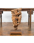 Chinese Qing Dynasty Hand-Carved Wooden Temple Corbel with Detailed Figures-14. Asian & Chinese Furniture, Art, Antiques, Vintage Home Décor for sale at FEA Home