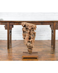 Chinese Qing Dynasty Hand-Carved Wooden Temple Corbel with Detailed Figures-3. Asian & Chinese Furniture, Art, Antiques, Vintage Home Décor for sale at FEA Home