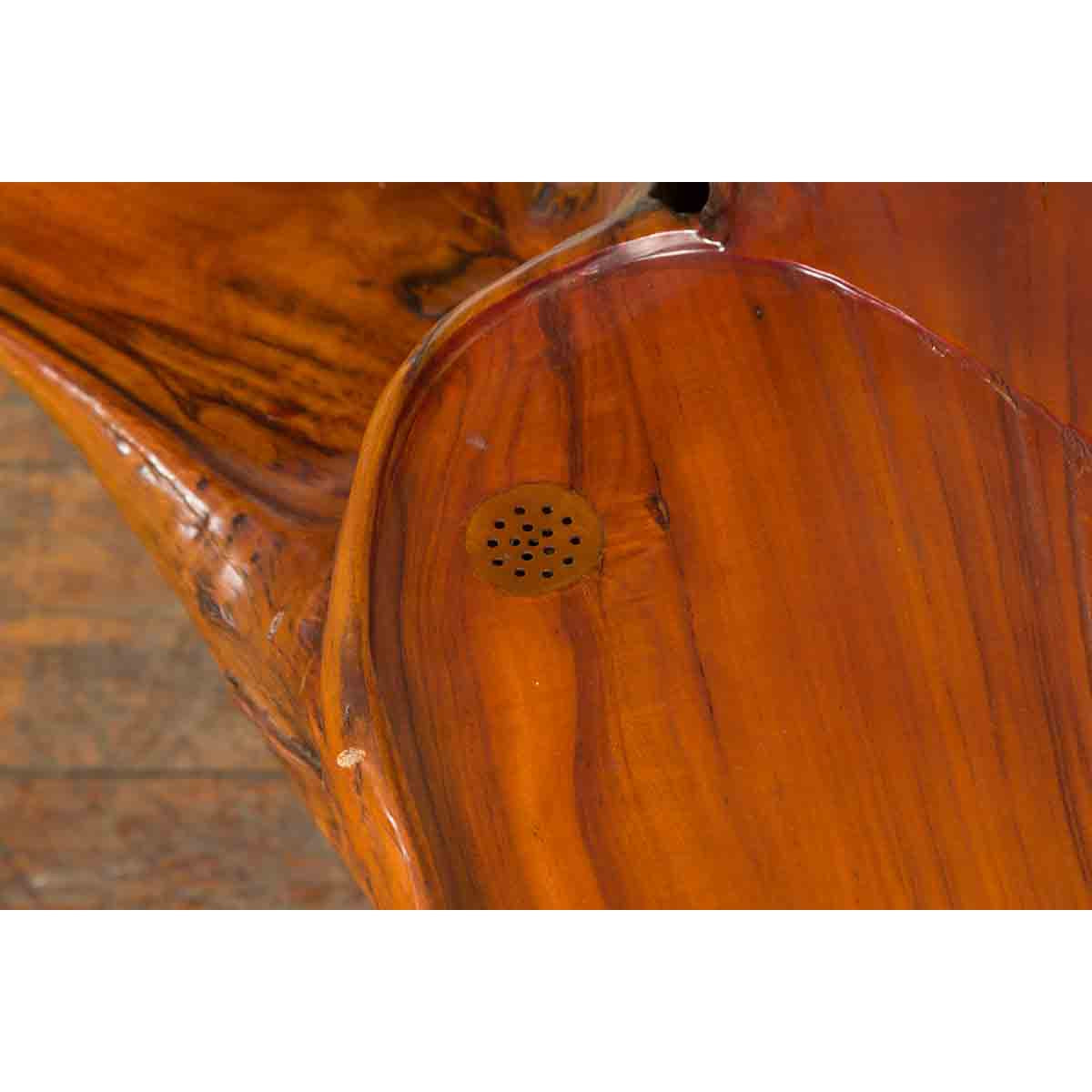 Indonesian 20th Century Lacquered Root Stand-6. Asian & Chinese Furniture, Art, Antiques, Vintage Home Décor for sale at FEA Home