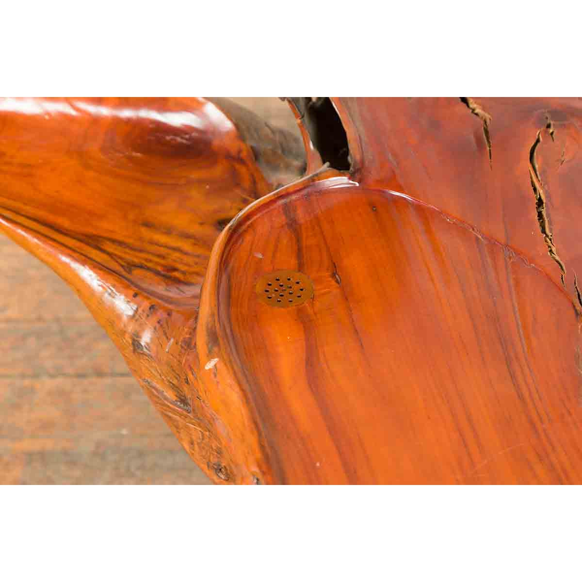Indonesian 20th Century Lacquered Root Stand-7. Asian & Chinese Furniture, Art, Antiques, Vintage Home Décor for sale at FEA Home