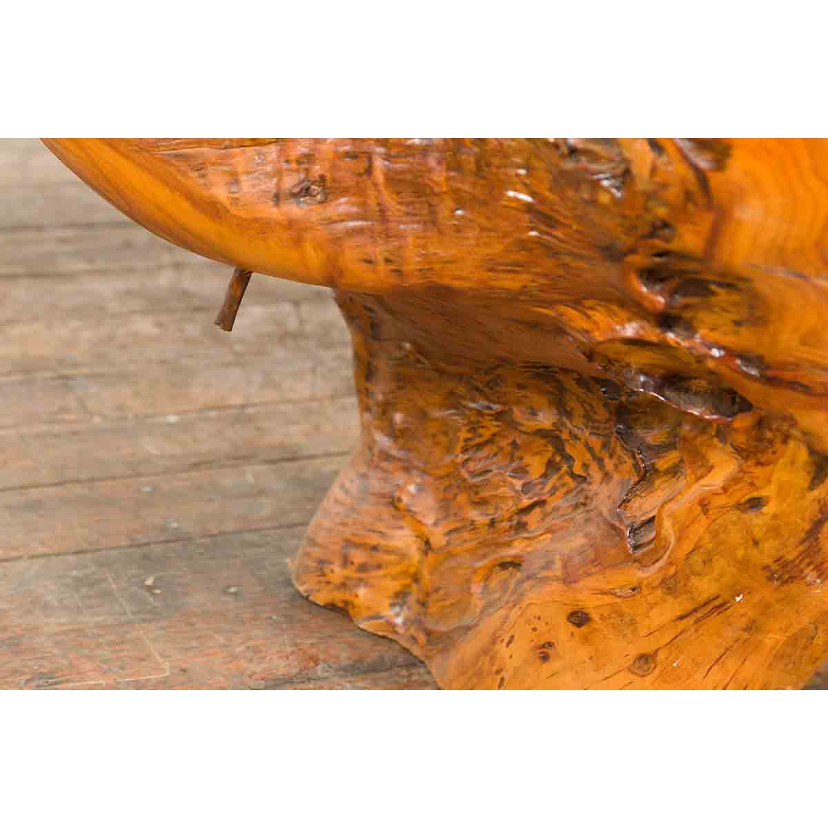 Indonesian 20th Century Lacquered Root Stand-8. Asian & Chinese Furniture, Art, Antiques, Vintage Home Décor for sale at FEA Home