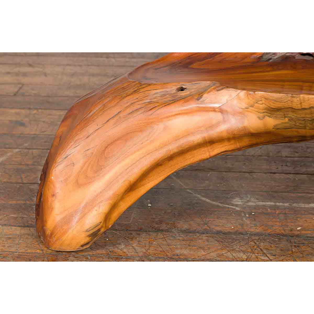 Vintage Indonesian Wooden Lacquered Table Stand-7. Asian & Chinese Furniture, Art, Antiques, Vintage Home Décor for sale at FEA Home