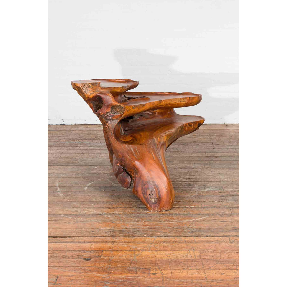 Vintage Indonesian Wooden Lacquered Table Stand-10. Asian & Chinese Furniture, Art, Antiques, Vintage Home Décor for sale at FEA Home