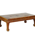 Chinese Qing Dynasty 19th Century Low Coffee Table with Distressed Patina-1. Asian & Chinese Furniture, Art, Antiques, Vintage Home Décor for sale at FEA Home