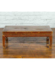 Chinese Qing Dynasty 19th Century Low Coffee Table with Distressed Patina-8. Asian & Chinese Furniture, Art, Antiques, Vintage Home Décor for sale at FEA Home