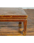 Chinese Qing Dynasty 19th Century Low Coffee Table with Distressed Patina-11. Asian & Chinese Furniture, Art, Antiques, Vintage Home Décor for sale at FEA Home