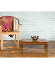 Chinese Qing Dynasty 19th Century Low Coffee Table with Distressed Patina-3. Asian & Chinese Furniture, Art, Antiques, Vintage Home Décor for sale at FEA Home