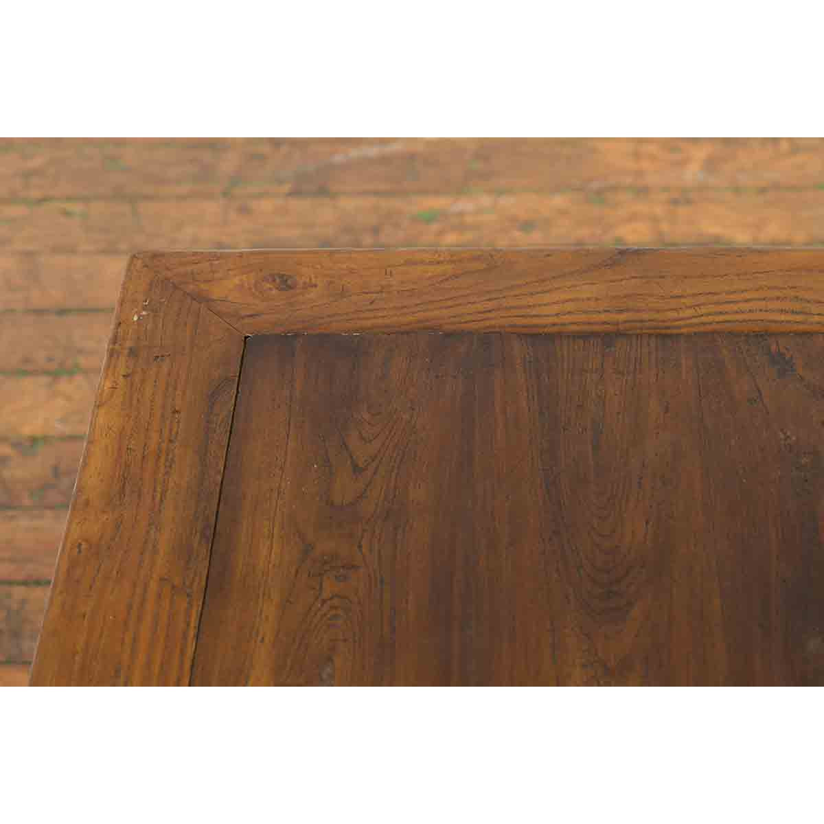 Small Chinese Early 20th Century Coffee Table with Humpback Stretchers-14. Asian & Chinese Furniture, Art, Antiques, Vintage Home Décor for sale at FEA Home