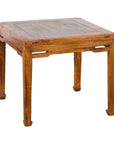 Small Chinese Early 20th Century Coffee Table with Humpback Stretchers-1. Asian & Chinese Furniture, Art, Antiques, Vintage Home Décor for sale at FEA Home