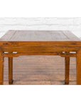 Small Chinese Early 20th Century Coffee Table with Humpback Stretchers-6. Asian & Chinese Furniture, Art, Antiques, Vintage Home Décor for sale at FEA Home