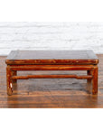 Qing Dynasty 19th Century Low Distressed Side Table with Humpback Stretchers-11. Asian & Chinese Furniture, Art, Antiques, Vintage Home Décor for sale at FEA Home