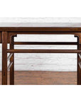 Chinese Early 20th Century Scholar's Altar Console Table with Carved Apron-10. Asian & Chinese Furniture, Art, Antiques, Vintage Home Décor for sale at FEA Home