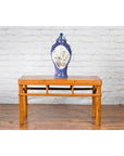 Antique Chinese Early 20th Century Coffee Table with Pillar Strut Motifs-2. Asian & Chinese Furniture, Art, Antiques, Vintage Home Décor for sale at FEA Home