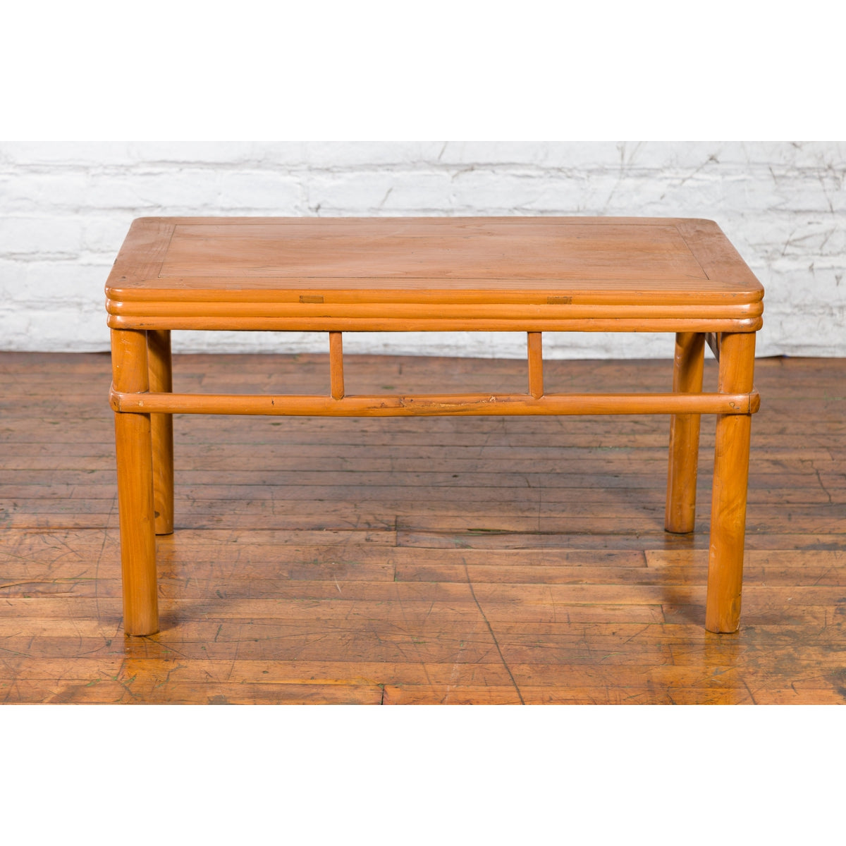 Antique Chinese Early 20th Century Coffee Table with Pillar Strut Motifs-12. Asian & Chinese Furniture, Art, Antiques, Vintage Home Décor for sale at FEA Home