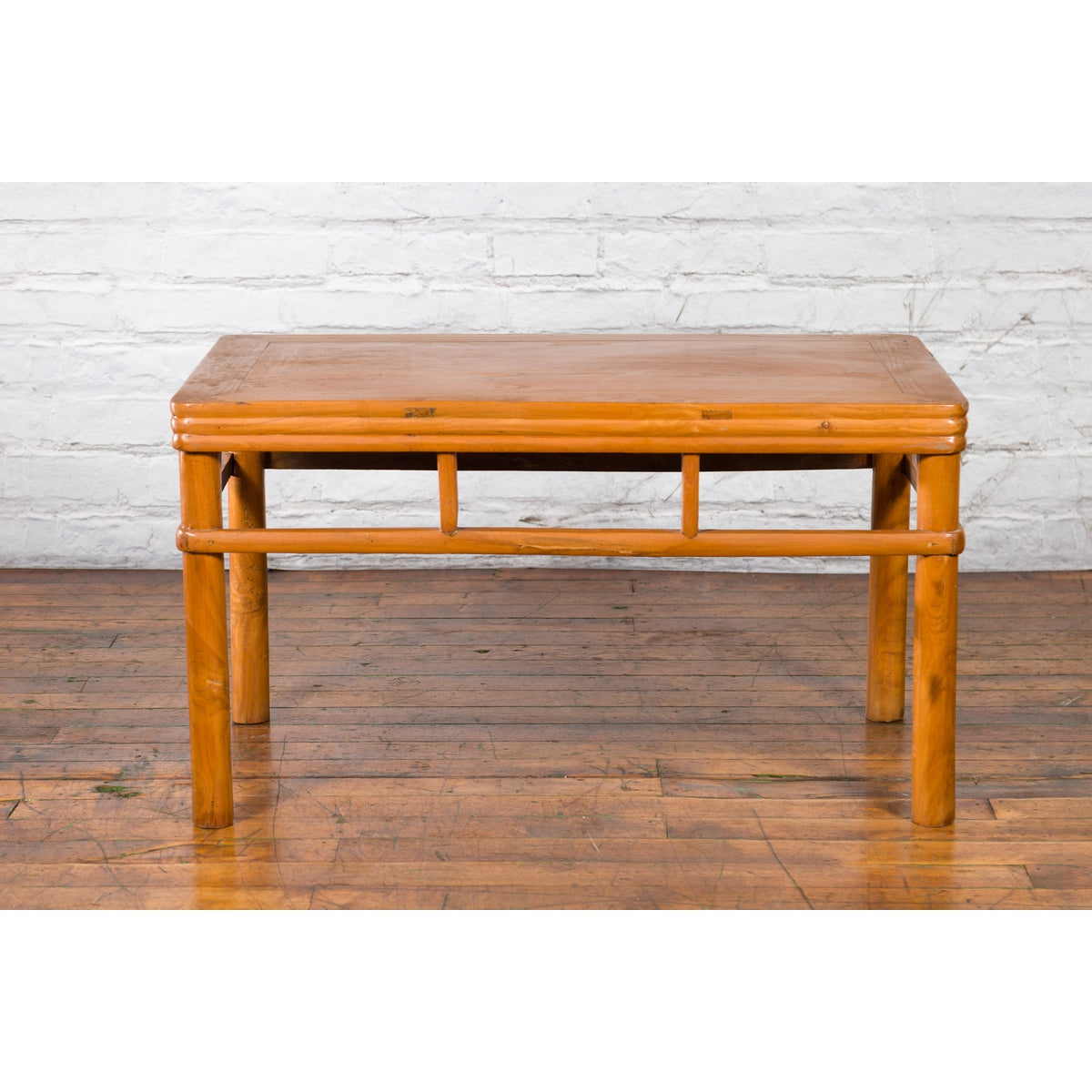 Antique Chinese Early 20th Century Coffee Table with Pillar Strut Motifs-17. Asian & Chinese Furniture, Art, Antiques, Vintage Home Décor for sale at FEA Home