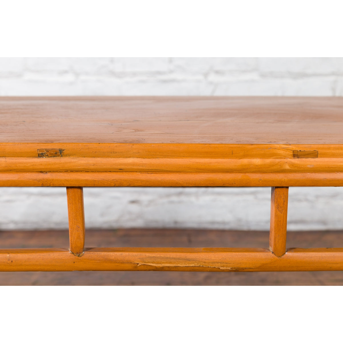 Antique Chinese Early 20th Century Coffee Table with Pillar Strut Motifs-5. Asian & Chinese Furniture, Art, Antiques, Vintage Home Décor for sale at FEA Home