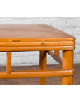 Antique Chinese Early 20th Century Coffee Table with Pillar Strut Motifs-6. Asian & Chinese Furniture, Art, Antiques, Vintage Home Décor for sale at FEA Home