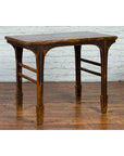 Early 20th Century Chinese Hand-Carved Altar Table with Distressed Patina-3. Asian & Chinese Furniture, Art, Antiques, Vintage Home Décor for sale at FEA Home