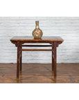 Chinese Qing Dynasty 19th Century Altar Console Table with Carved Apron-2. Asian & Chinese Furniture, Art, Antiques, Vintage Home Décor for sale at FEA Home