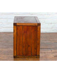 19th Century Chinese Qing Dynasty Red Lacquer Cabinet with Hand-Carved Doors-15. Asian & Chinese Furniture, Art, Antiques, Vintage Home Décor for sale at FEA Home