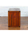 19th Century Chinese Qing Dynasty Red Lacquer Cabinet with Hand-Carved Doors-17. Asian & Chinese Furniture, Art, Antiques, Vintage Home Décor for sale at FEA Home