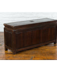 Chinese Early 20th Century Lacquered Trunk with Brass Hardware and Removable Top-10. Asian & Chinese Furniture, Art, Antiques, Vintage Home Décor for sale at FEA Home