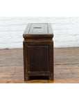 Chinese Early 20th Century Lacquered Trunk with Brass Hardware and Removable Top-11. Asian & Chinese Furniture, Art, Antiques, Vintage Home Décor for sale at FEA Home