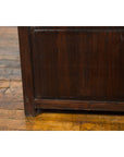 Chinese Early 20th Century Lacquered Trunk with Brass Hardware and Removable Top-7. Asian & Chinese Furniture, Art, Antiques, Vintage Home Décor for sale at FEA Home