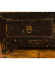 Chinese Qing Dynasty 19th Century Low Kang Dark Brown Lacquered Cabinet-10. Asian & Chinese Furniture, Art, Antiques, Vintage Home Décor for sale at FEA Home