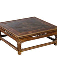 Qing Dynasty 19th Century Chinese Low Kang Coffee Table with Painted Décor-1. Asian & Chinese Furniture, Art, Antiques, Vintage Home Décor for sale at FEA Home