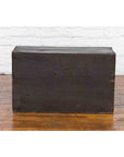 Korean Late 19th Century Two-Toned Side Chest with Brass Butterfly Hardware-13. Asian & Chinese Furniture, Art, Antiques, Vintage Home Décor for sale at FEA Home