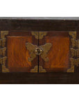 Korean Late 19th Century Two-Toned Side Chest with Brass Butterfly Hardware-8. Asian & Chinese Furniture, Art, Antiques, Vintage Home Décor for sale at FEA Home