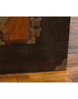 Korean Late 19th Century Two-Toned Side Chest with Brass Butterfly Hardware-10. Asian & Chinese Furniture, Art, Antiques, Vintage Home Décor for sale at FEA Home
