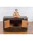 Korean Late 19th Century Two-Toned Side Chest with Brass Butterfly Hardware-4. Asian & Chinese Furniture, Art, Antiques, Vintage Home Décor for sale at FEA Home