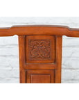 Pair of Chinese Qing Dynasty Carved and Lacquered Elmwood Armchairs-12. Asian & Chinese Furniture, Art, Antiques, Vintage Home Décor for sale at FEA Home