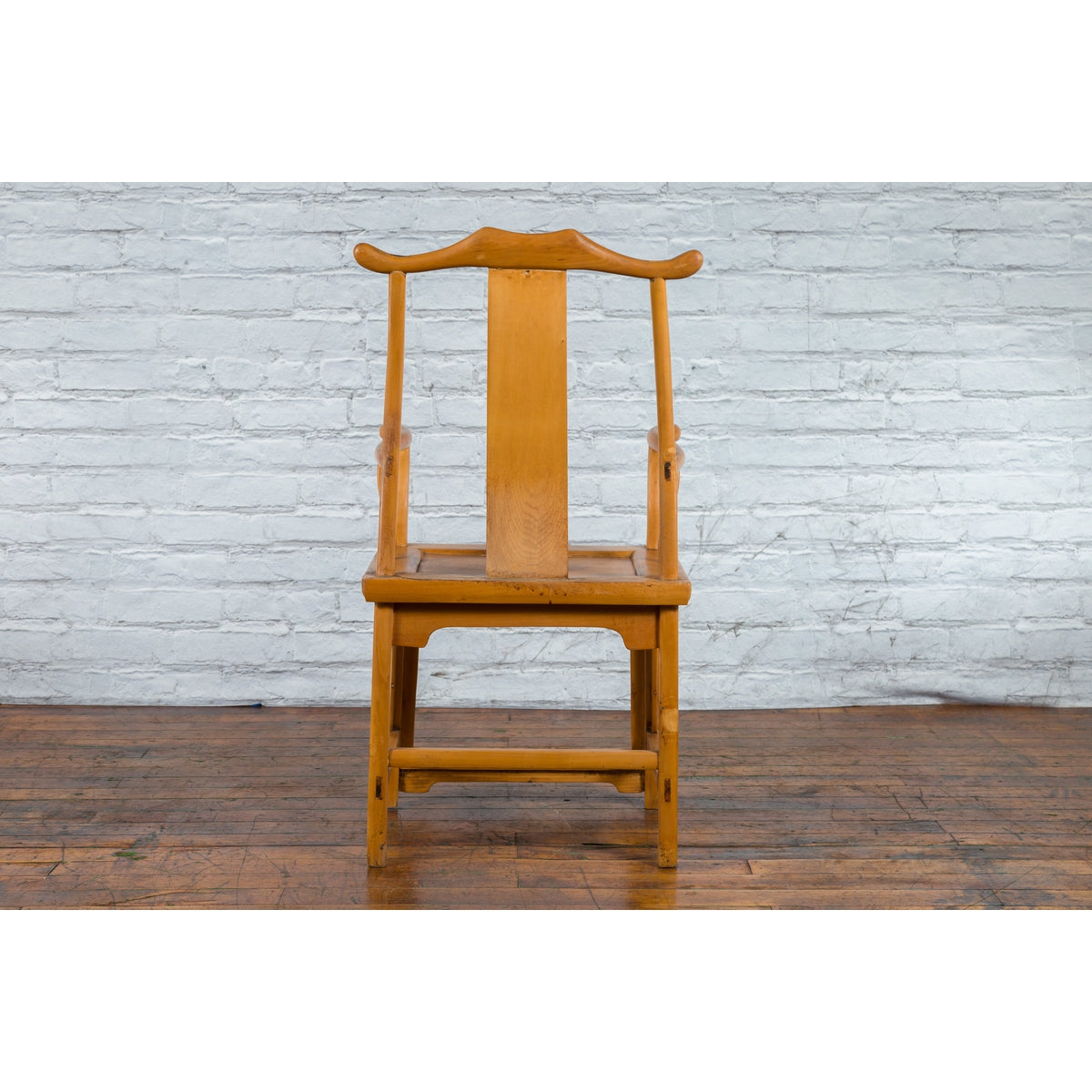 Chinese Qing Dynasty Period 19th Century Lamp Hanger Chair with Natural Patina-12. Asian & Chinese Furniture, Art, Antiques, Vintage Home Décor for sale at FEA Home