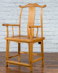 Chinese Qing Dynasty Period 19th Century Lamp Hanger Chair with Natural Patina-2. Asian & Chinese Furniture, Art, Antiques, Vintage Home Décor for sale at FEA Home