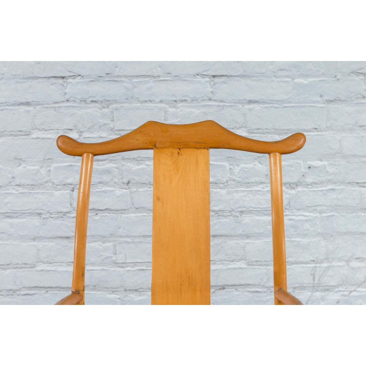 Chinese Qing Dynasty Period 19th Century Lamp Hanger Chair with Natural Patina-7. Asian & Chinese Furniture, Art, Antiques, Vintage Home Décor for sale at FEA Home