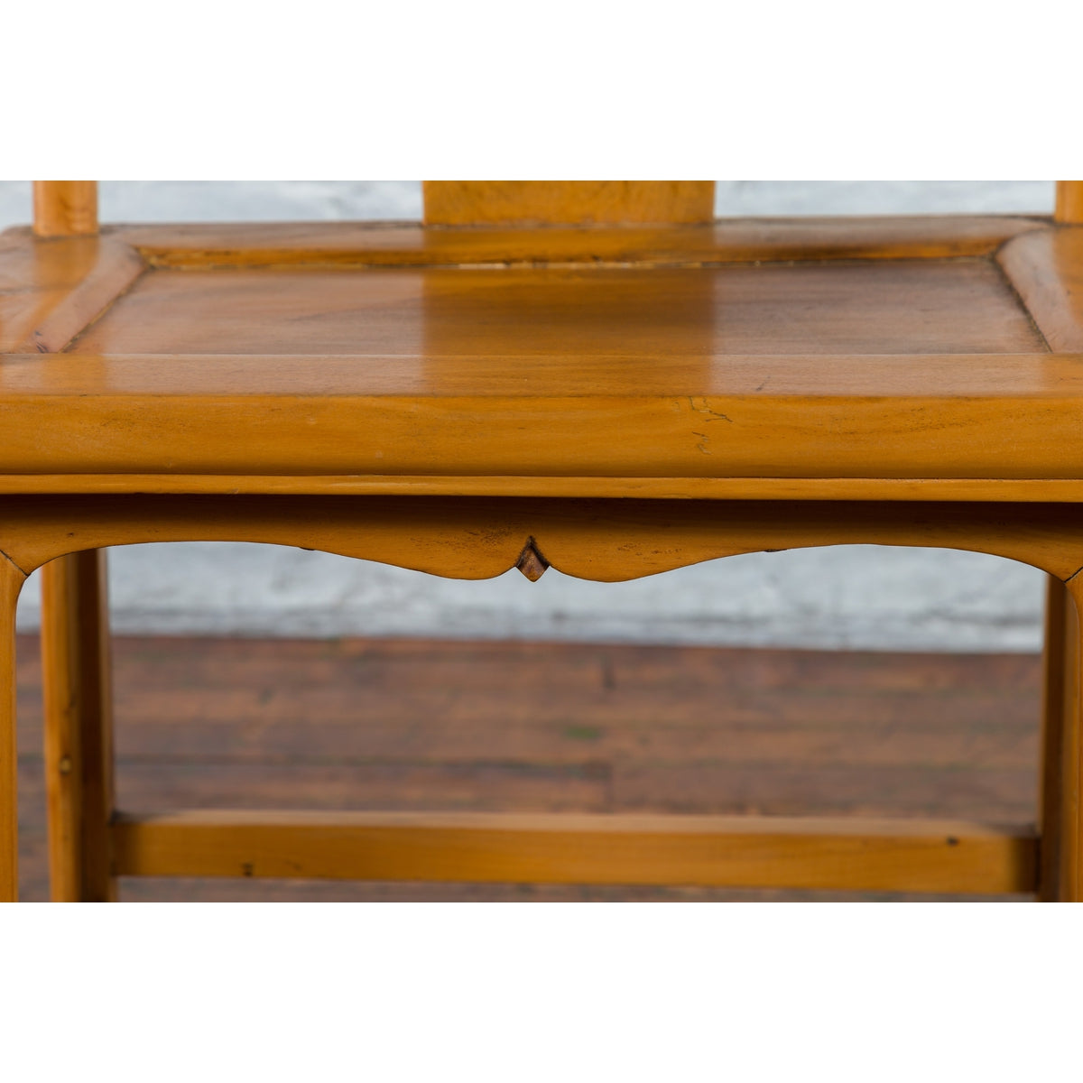 Chinese Qing Dynasty Period 19th Century Lamp Hanger Chair with Natural Patina-8. Asian & Chinese Furniture, Art, Antiques, Vintage Home Décor for sale at FEA Home