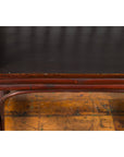 Chinese Qing Dynasty 19th Century Curved Stickback Dark Brown Lacquered Armchair-6. Asian & Chinese Furniture, Art, Antiques, Vintage Home Décor for sale at FEA Home