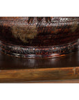 19th Century Chinese Qing Dynasty Handwoven Rattan and Bamboo Basket with Handle-14. Asian & Chinese Furniture, Art, Antiques, Vintage Home Décor for sale at FEA Home