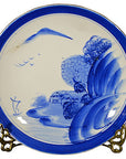 Set of 4 Antique Blue & White Plates-2. Asian & Chinese Furniture, Art, Antiques, Vintage Home Décor for sale at FEA Home