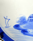 Set of 4 Antique Blue & White Plates-6. Asian & Chinese Furniture, Art, Antiques, Vintage Home Décor for sale at FEA Home