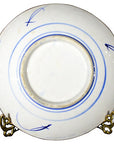 Set of 4 Antique Blue & White Plates-7. Asian & Chinese Furniture, Art, Antiques, Vintage Home Décor for sale at FEA Home