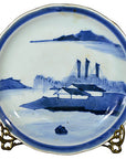 Set of 4 Antique Blue & White Plates-2. Asian & Chinese Furniture, Art, Antiques, Vintage Home Décor for sale at FEA Home