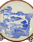 Set of 4 Antique Japanese Igezara Plates-2. Asian & Chinese Furniture, Art, Antiques, Vintage Home Décor for sale at FEA Home